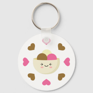 Brain Freeze Key Ring