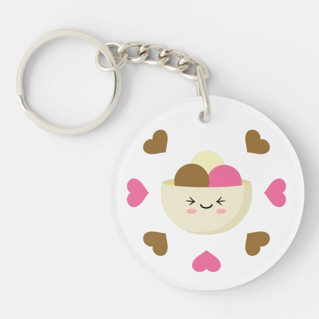 Brain Freeze Key Ring (Front)