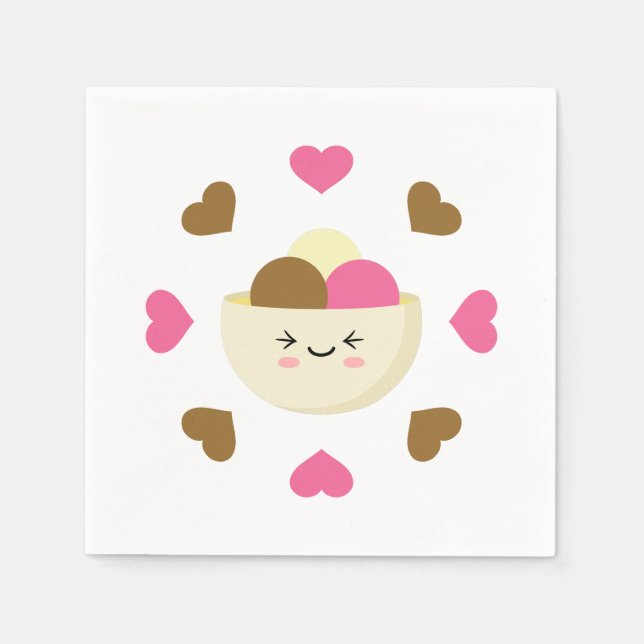 Brain Freeze Napkin (Front)