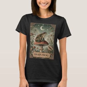 Brain Frog Tarot Card Fibromyalgia Symptom Awarene T-Shirt