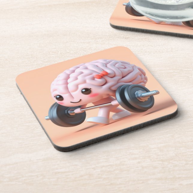Brain Gains Coaster (Left Side)