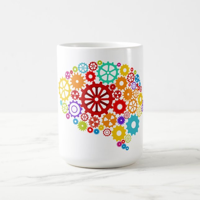 Brain Gears Basic Mug (Center)
