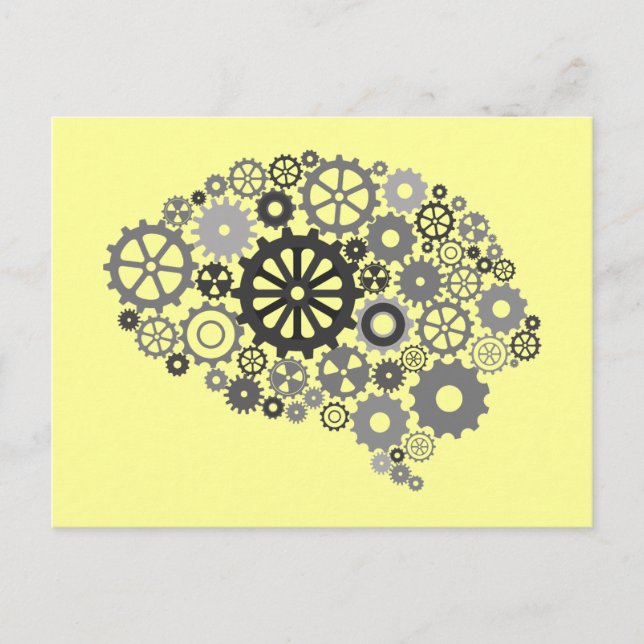 Brain Gears Postcard (Front)