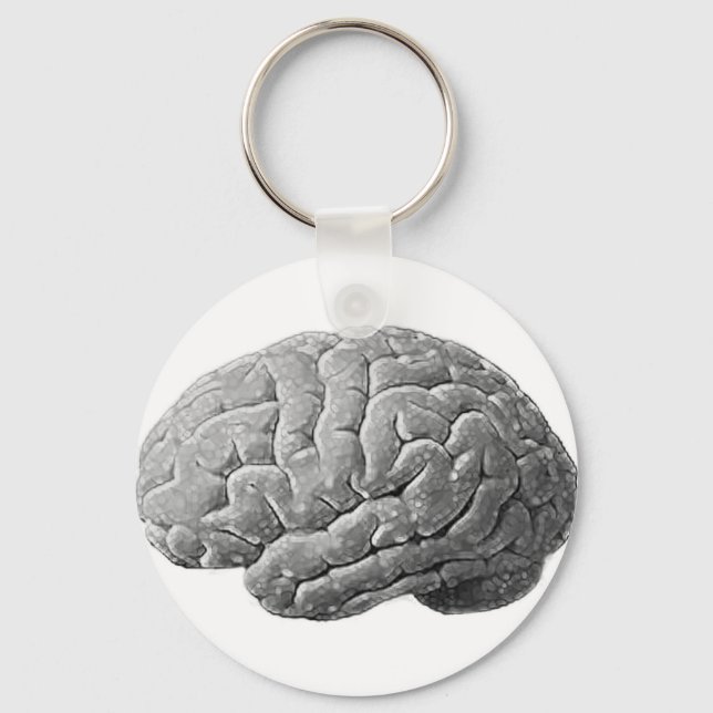 Brain Gifts Key Ring (Front)