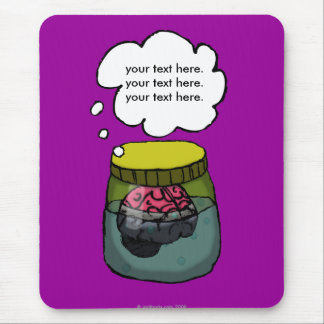 Brain in a vat mouse pad