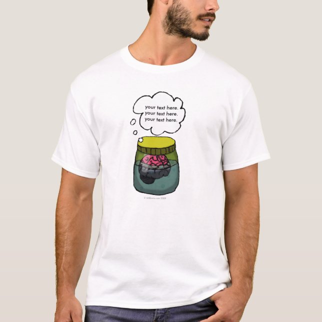 Brain in a vat T-Shirt (Front)
