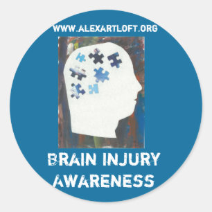 Brain Injury Awareness Stickers