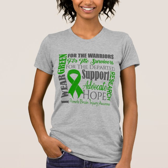 Brain Injury Awareness/Support T-Shirt (Front)