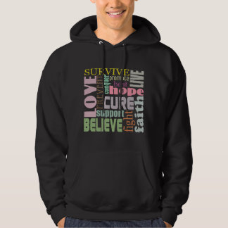 Brain Injury Inspirational Words Hoodie