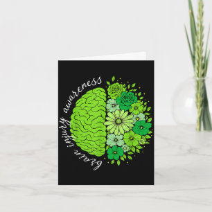 Brain injury mental health awareness mindfulness card