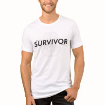 Brain Injury Survivor Shirt w/ Brain Line Drawing