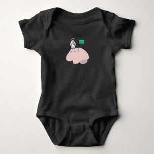 Brain Landing Baby Bodysuit