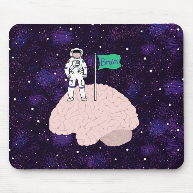 Brain Landing Mouse Pad (Front)