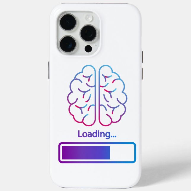 brain loading Case-Mate iPhone case (Back)