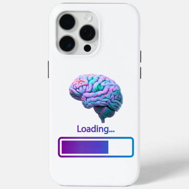 brain loading Case-Mate iPhone case (Back)
