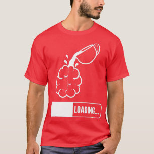 Brain Loading Coffee Lover Gift T-Shirt