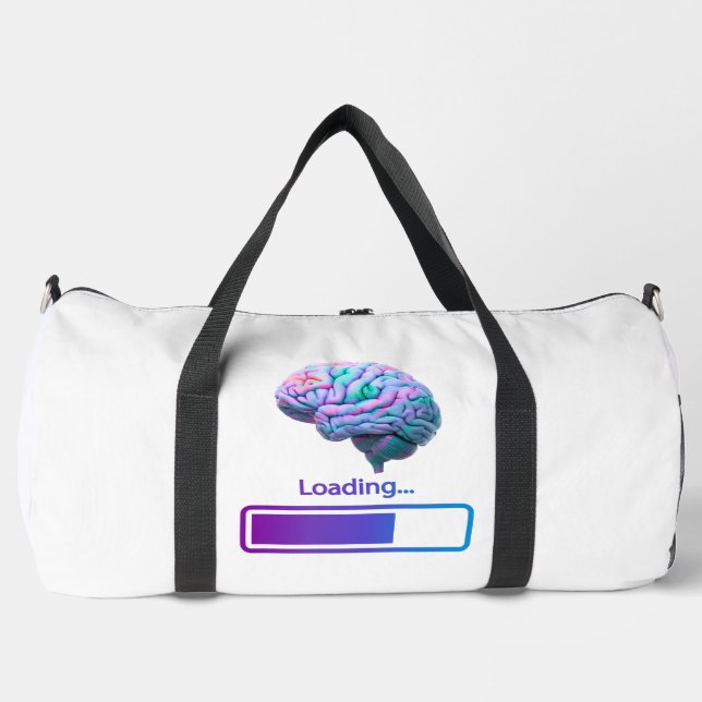 brain loading duffle bag (Front)
