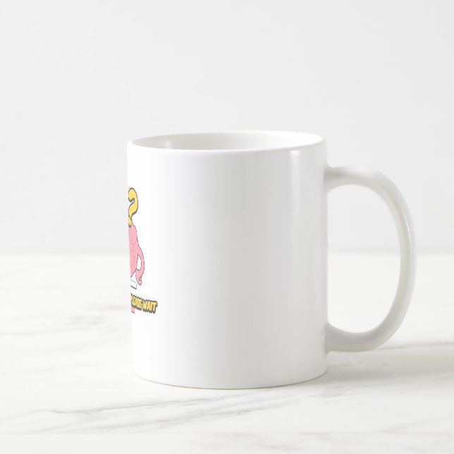 Brain Loading – Funny Cartoon Brain Design for Eve Coffee Mug (Right)
