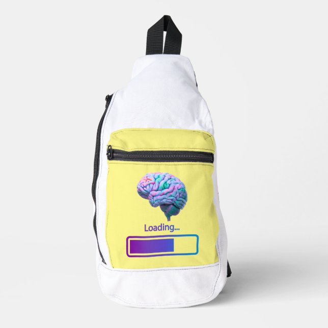 brain loading sling bag (Front)