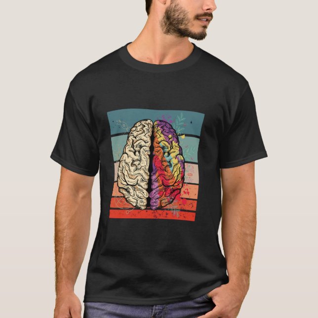 Brain Logic Creativity Analytical Imaginative Bala T-Shirt (Front)