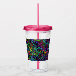 Brain Melt Acrylic Tumbler