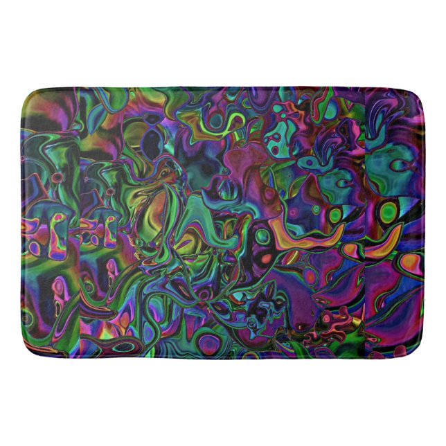Brain Melt  Bath Mat (Front)