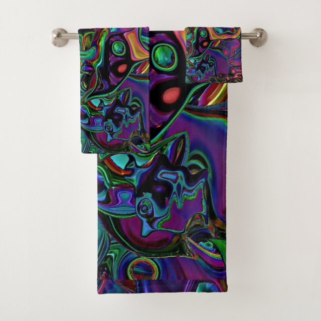 Brain Melt  Bath Towel Set (Insitu)
