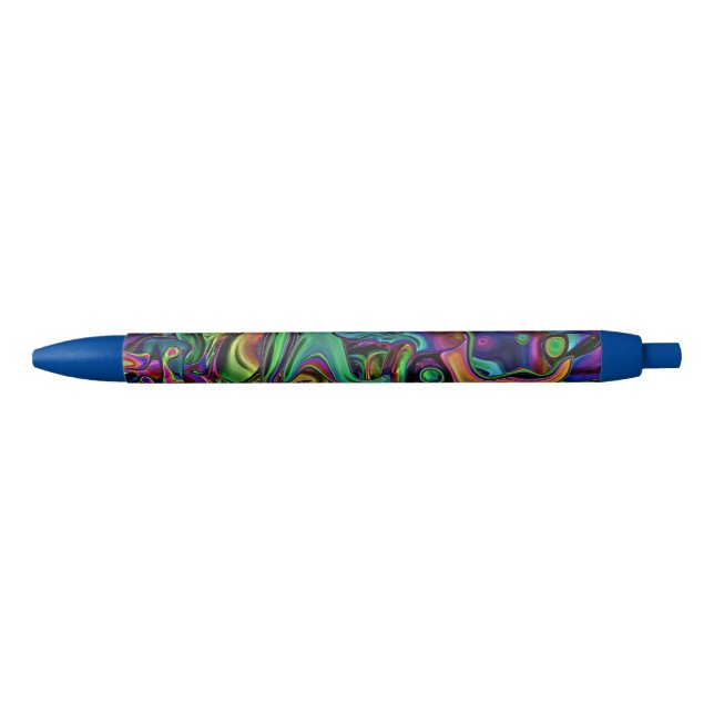 Brain Melt  Black Ink Pen (Front)