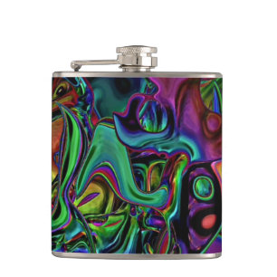 Brain Melt Hip Flask