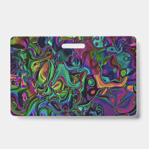 Brain Melt  ID Badge