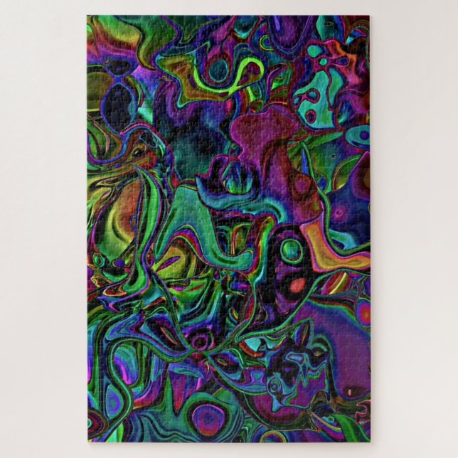 Brain Melt  Jigsaw Puzzle (Vertical)