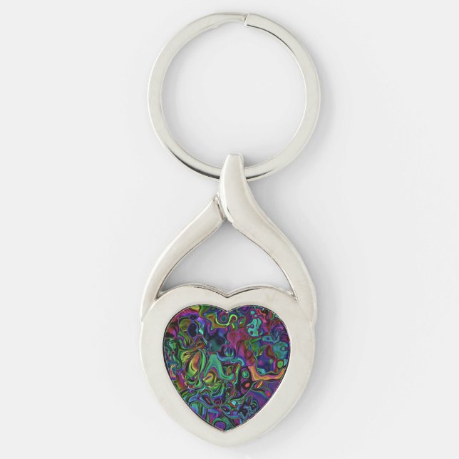 Brain Melt  Key Ring (Front)