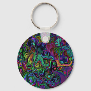 Brain Melt  Key Ring