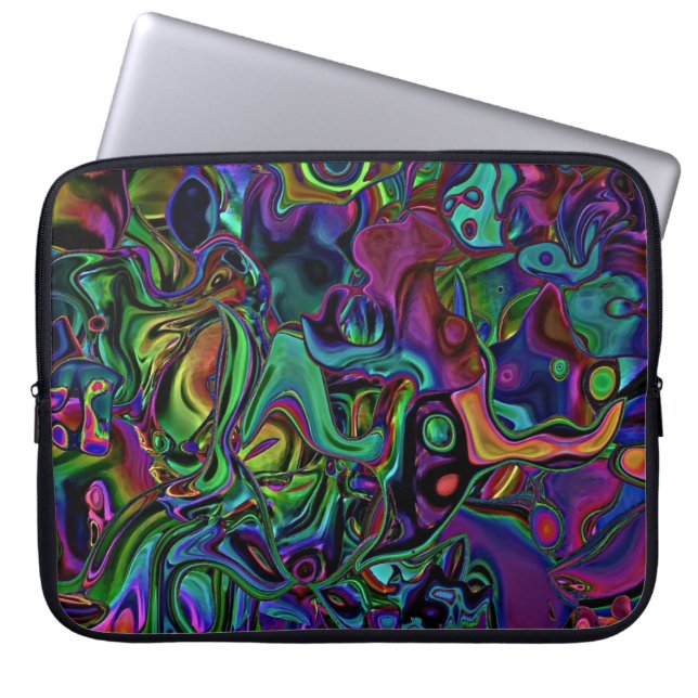 Brain Melt  Laptop Sleeve (Front)
