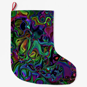 Brain Melt  Large Christmas Stocking