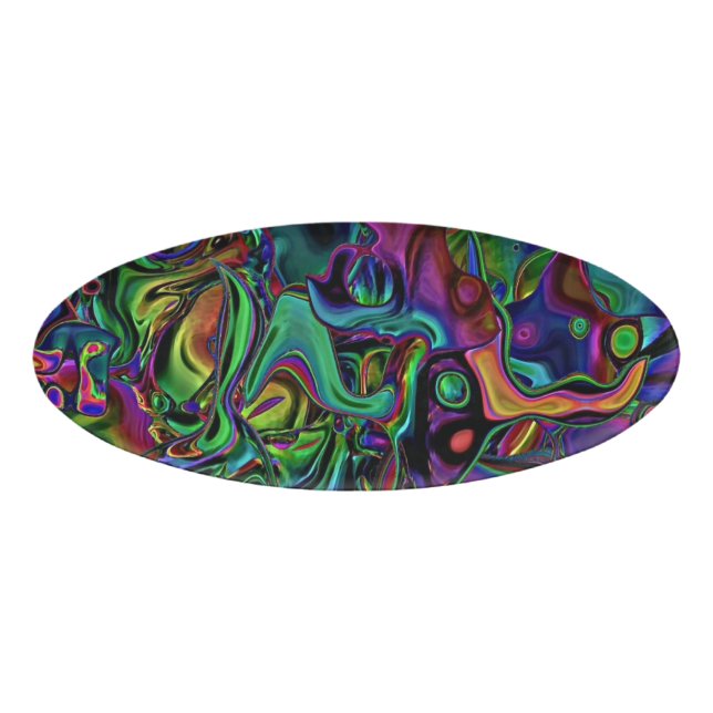 Brain Melt  Name Tag (Front)