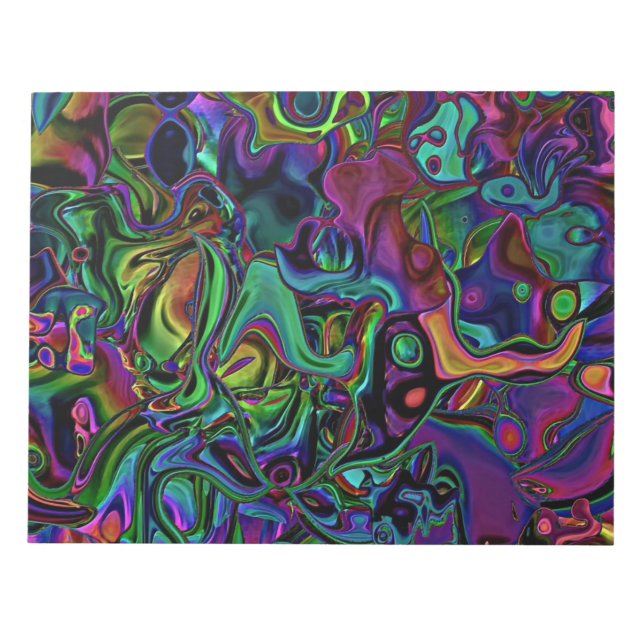 Brain Melt  Notepad (Front)