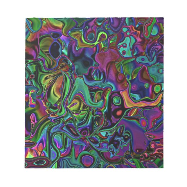 Brain Melt  Notepad (Front)