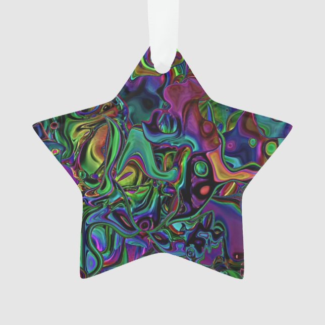 Brain Melt  Ornament (Front)