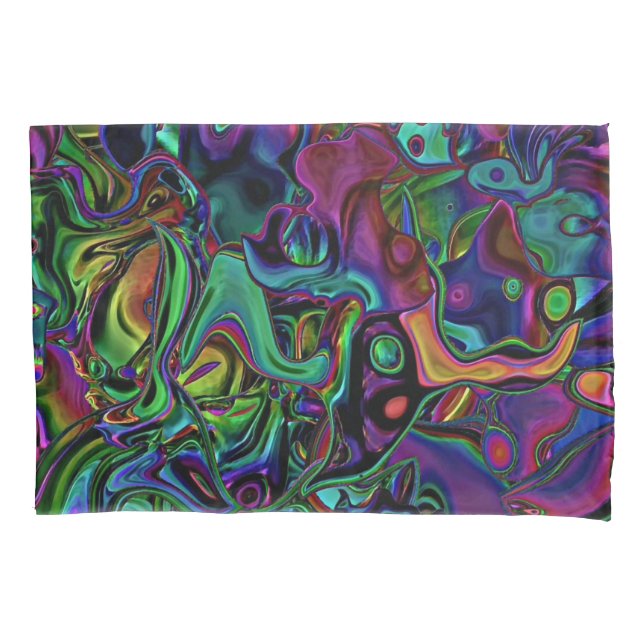 Brain Melt  Pillow Case (Front)