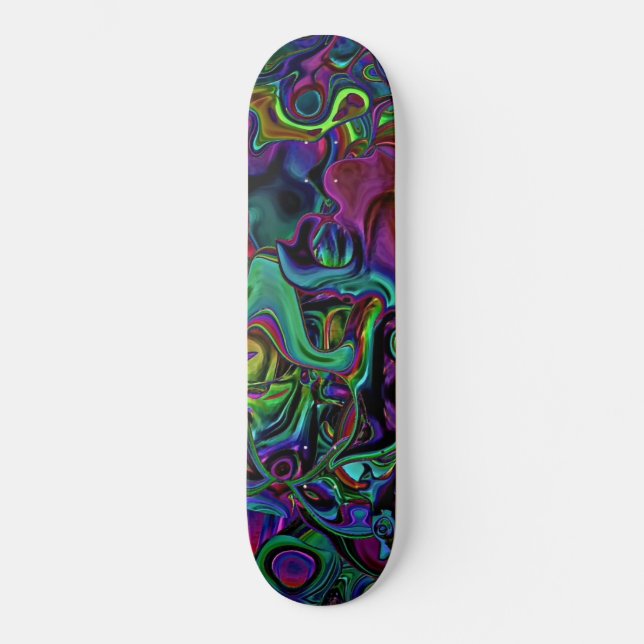 Brain Melt  Skateboard (Front)