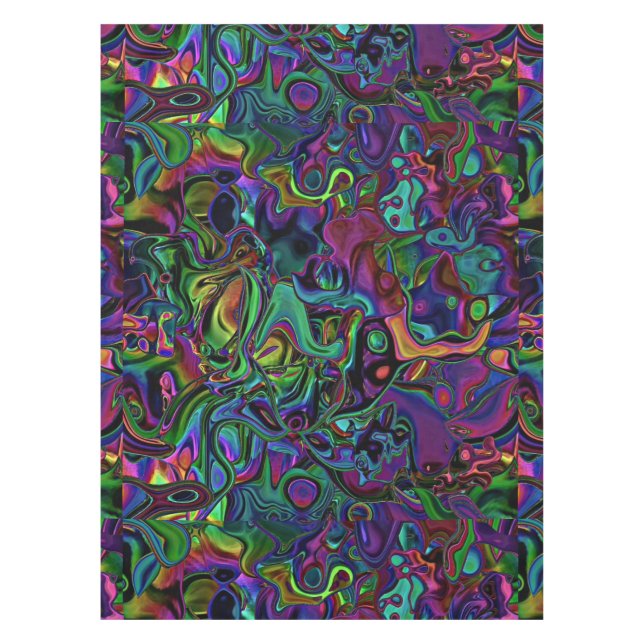 Brain Melt  Tablecloth (Front)