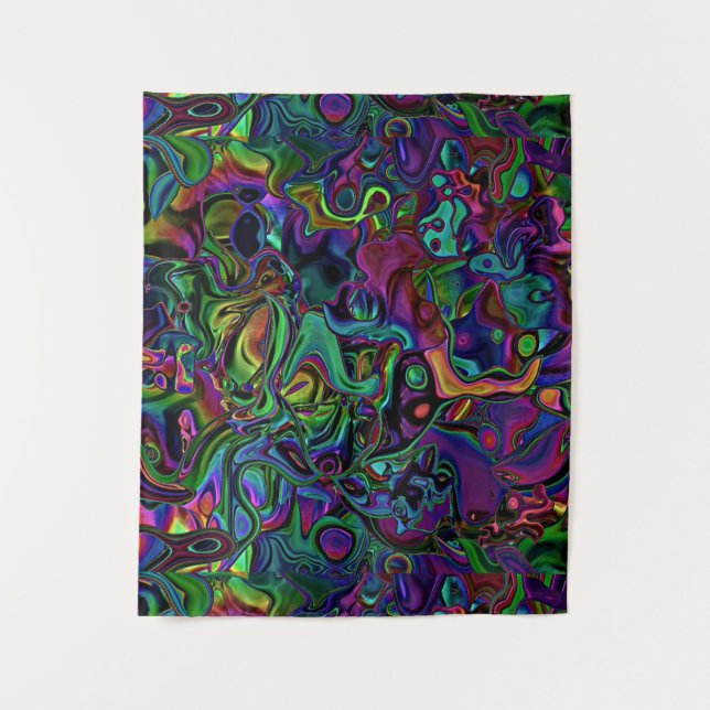 Brain Melt  Tapestry (Front)
