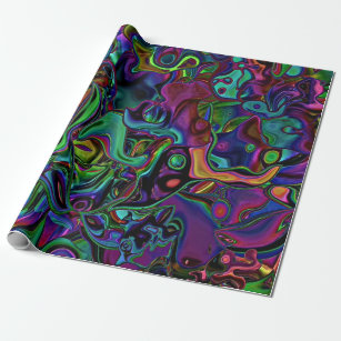 Brain Melt  Wrapping Paper