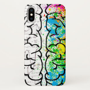 Brain mind psychology idea drawing Case-Mate iPhone case
