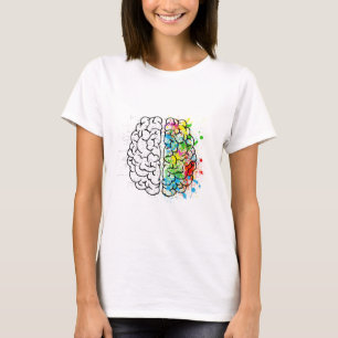 brain mind psychology idea drawing T-Shirt