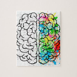 brain mind psychology idea hearts jigsaw puzzle