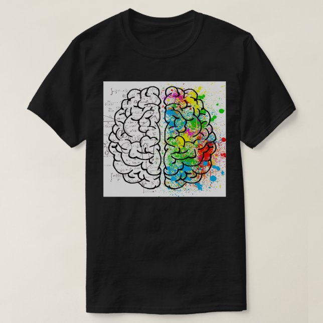 Brain mind T-Shirt (Design Front)