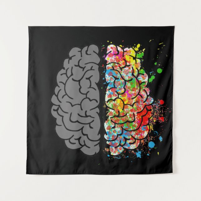 brain mine tapestry (Front)