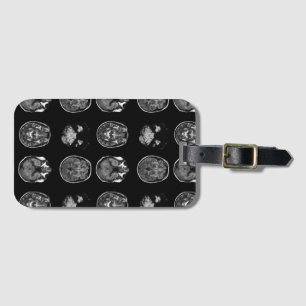 Brain MRI scan Luggage Tag